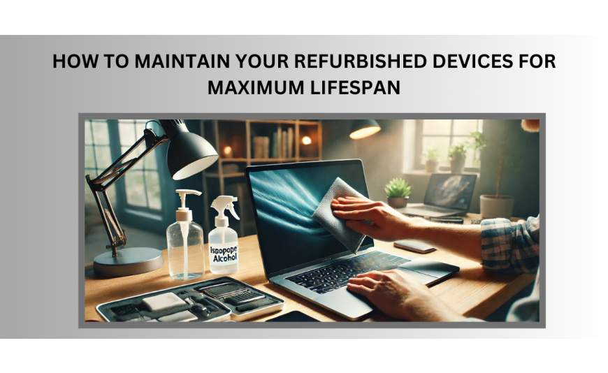 How to Maintain Your Refurbished Devices for Maximum Lifespan