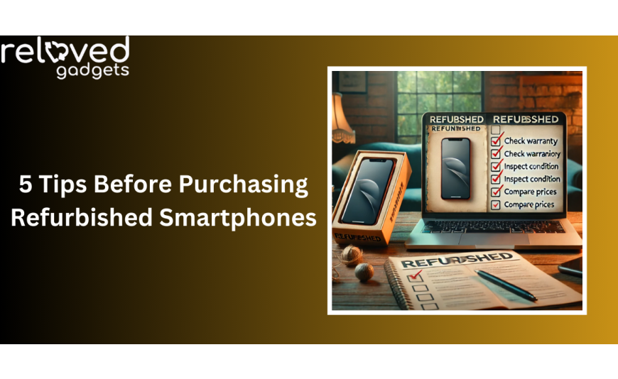 5 Tips Before Purchasing Refurbished Smartphones